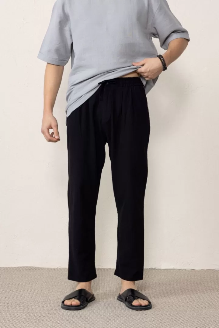 Siyah Jogger Regular Fit Pantolon